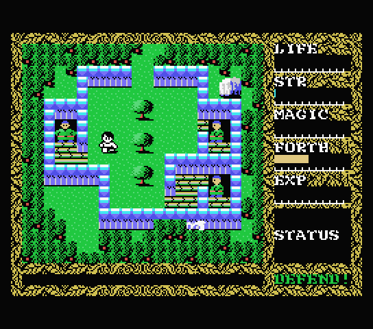 Hydlide 2 screenshot 2 for MSX